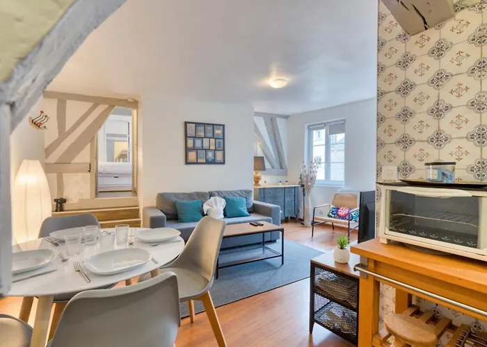 Daisy Un Pres De La Place Du Vieux Marche Апартаменти Руан